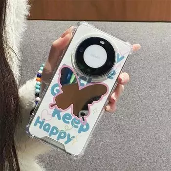 Зеркальный чехол-браслет Zhitai для Huawei Mate60Pro, P60, Honor 90Pro, Nova11/10/9 Huawei P60/P60 Pro