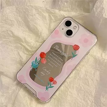 Зеркальный чехол Zhitai для iPhone 15 Pro Max, iPhone 16, Huawei Mate 50 и Honor 90 Apple 12 Pro Max