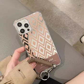 Зеркальный чехол Zhitai для iPhone 15 Pro Max/16 Pro и Huawei Mate 60 Pro iPhone 15