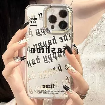 Зеркальный чехол Zhitai iPhone 14/13/12/16Pro/15Pro с защитой от падений «три в одном» iPhone 11