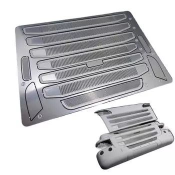 Зеркальный металлический аэроискатель для 1/14 Hercules Scania R730 Rc Tractor