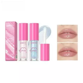 Зеркальный перламутровый блеск для губ, увлажняющее масло для губ, натуральное и стойкое средство против высыхания 1#