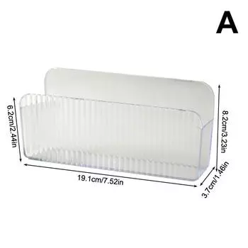 Зеркальный шкаф Ящик для хранения Настенный Без перфорации Настенный С перегородками Зеркальный шкаф для ванной Комнаты Стойка для косметики и масок A