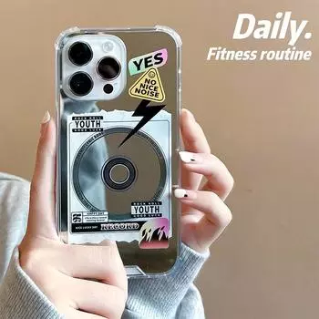 Зеркальный защитный чехол Zhitai для Apple iPhone 14/15/16 Pro Max, Xiaomi 14, Huawei P50 Pro Honor 70