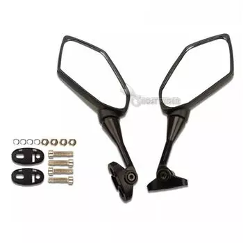 Зеркала заднего вида cbr 600 f4i, совместимые с боковым зеркалом мотоцикла Honda CBR 600 F4 F4I 1999 2000 2001 2002 2003 2004 2005 чёрный