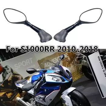 Зеркала заднего вида для BMW S1000RR S1000 RR 2010-2018 HP4 2011 2012 2013 2014 2015 Мотоциклетные боковые зеркала заднего вида черного цвета чёрный