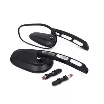 Зеркала заднего вида для мотоцикла, регулируемое зеркало на руле для Harley Dyna Street Road Glide 750 Iron 883 1200 Sportster Touring