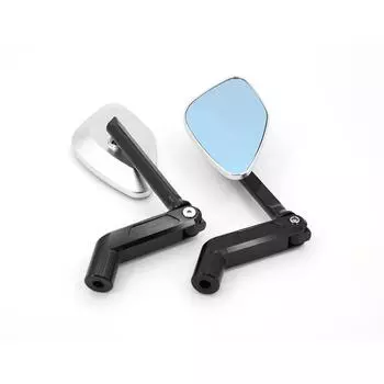 Зеркала заднего вида для R1300GS 2024 Подходит для R1300 GS Мотоциклетное зеркало Боковое зеркало Складное ЧПУ алюминиевое регулируемое зеркало чёрный