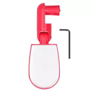 Зеркала заднего вида для велосипеда, вращающиеся на 360 градусов, универсальные зеркала для велосипеда, велосипедные, на руль, красные красный