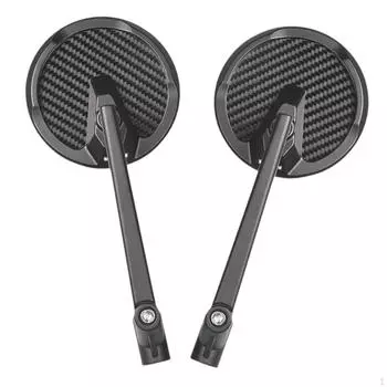 Зеркала заднего вида левое и правое стильные аксессуары для модификации скутера Round