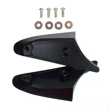 Зеркало Блокирует Крышка Отверстия Базы Пластины, Декоративные Крышки чёрный