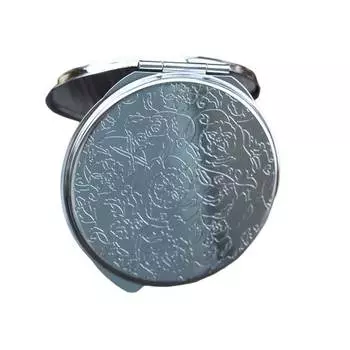 Зеркало для макияжа, двусторонние портативные зеркала, подарки для гардеробной, инструменты для макияжа, домашняя спальня, общежитие, путешествия 70x70mm