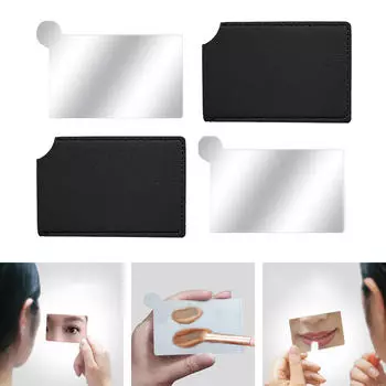 Зеркало для макияжа, компактное косметическое средство для путешествий, бытовой автомобиль розовый