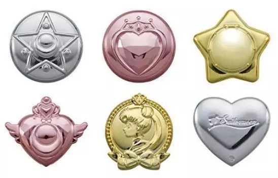 Зеркало для макияжа Pretty Guardian Sailor Moon 6 видов [Набор (полный полный)]
