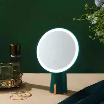 Зеркало для макияжа с подсветкой Косметическое зеркало с подсветкой и светодиодной подсветкой для гардеробной, столешницы для спальни, лучшие подарки для девочек и женщин