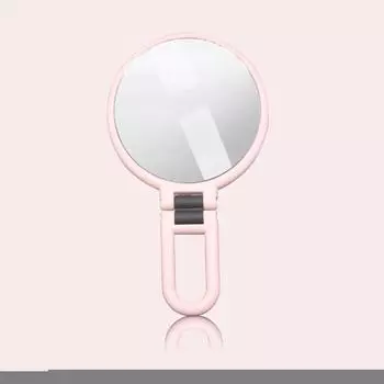 Зеркало для макияжа с увеличением 2/5/10/15X, ручное складное двухстороннее зеркало для макияжа, переносные дорожные принадлежности для макияжа
