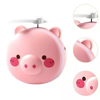 Зеркало для макияжа с вентилятором, карманное зеркало с дневным светом для дома, пикника, офиса