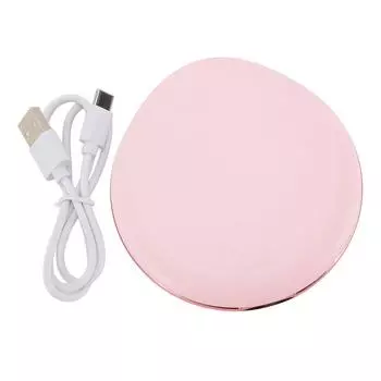 Зеркало для макияжа со светодиодной подсветкой 1X, 5-кратное увеличение, двухстороннее зеркало, портативное зеркало для ежедневного использования и