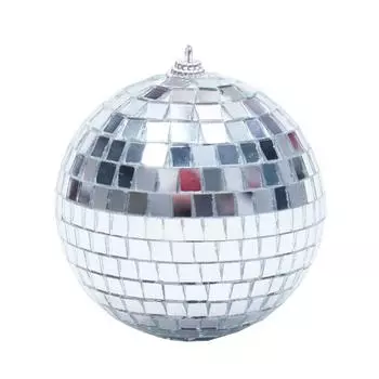Зеркало для украшения диско-шара для вечеринки, рождественской елки, набор из 6 предметов 4cm 6pcs