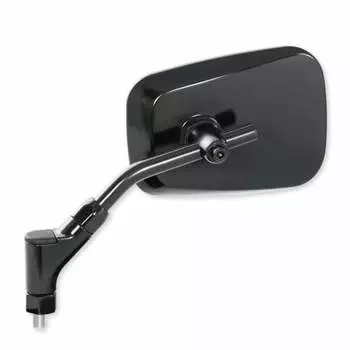 Зеркало для велосипеда Tanax Napoleon Azet 4 Mirror EX, черное, с положительной резьбой 10 мм, левое и правое, общее, 1 шт. NA-009