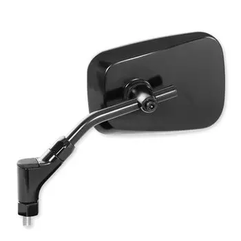 Зеркало для велосипеда Tanax Napoleon Azet 4 Mirror EX, черное, с положительной резьбой 10 мм, левое и правое, общее, 1 шт. NA-009