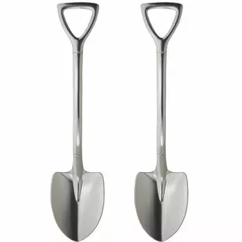 Зеркало-лопатка для карри Nagao Tsubamesanjo Country Story, набор из 2 шт., сделано в Японии, 17,5 см