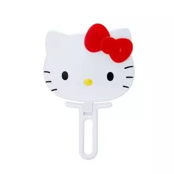 Зеркало на ручке Sanrio Hello Kitty (использование на рабочем столе), 1 шт., популярный персонаж в Корее