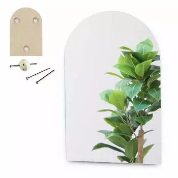 Зеркало настенное скандинавское стильное 27 x 39 см настенное зеркало дизайн форма Komado [аренда зеркала] Kagami s