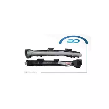 Зеркало сигнальное белое левое динамическое сдвижное светодиодное / Vw Golf7 7.5 13 / 5g0949101bdynmc-wisco