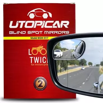 Зеркало слепой зоны Уникальный дизайн Зеркало двери автомобиля | Зеркало слепой стороны (Набор из 2)