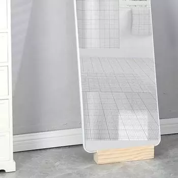 Зеркало в полный рост, прочная конструкция, высокая устойчивость, универсальное противоскользящее напольное покрытие