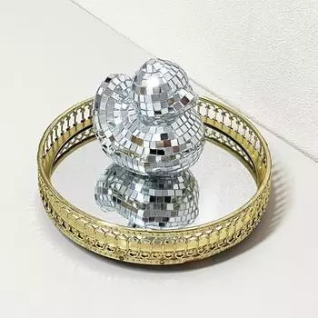 Зеркало Yousheng, дискотека, плитка, фигурка утки, статуя маленькой утки, скульптура животного, домашний офис, книжная полка, украшение для рабочего стола, орнамент, рождественский подарок золотистый