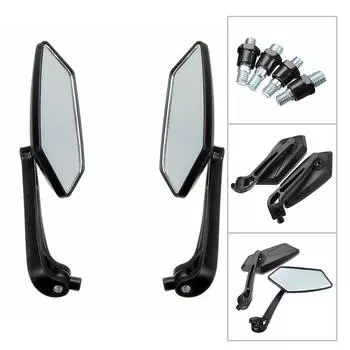 зеркало заднего вида для мотоцикла, 2 шт., для квадроцикла, мопеда, скутера, грязевого мотоцикла