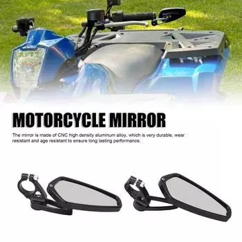 Зеркало заднего вида для мотоцикла с антибликовым покрытием 22 мм, зеркало на руль, подходит для Grom CB1000R CB1300 CB600F