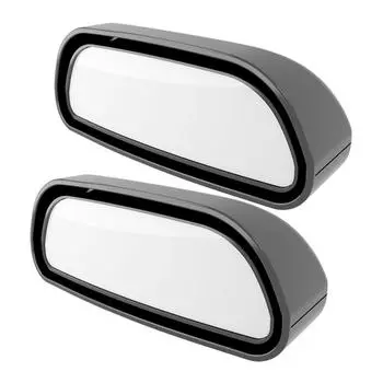 Зеркало заднего вида для слепых зон Зеркала для грузовиков для боковых слепых зон автомобиля ABS Аксессуары для безопасности чёрный