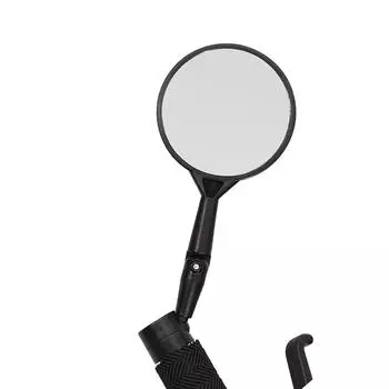 Зеркало заднего вида HD Стеклянное зеркало заднего вида с широким углом обзора Регулируемое безопасное езда на велосипеде заднего вида M