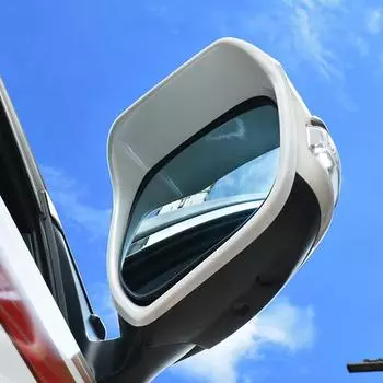 Зеркало заднего вида, дождевик, чехол для бровей для Toyota Land Cruiser Prado 150 200 FJ150 2010-2024, аксессуары для модификации стиля белый