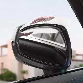 Зеркало заднего вида с защитой от дождя, симпатичное мультяшное ПВХ-зеркало, крышка для бровей, боковая отделка зеркала заднего вида с защитой от дождя