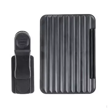 Зеркало-зажим для камеры телефона, смартфона, комплект для отражения камеры, селфи для путешествий чёрный