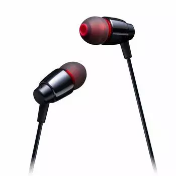 ZERO AUDIO Совместимые с высоким разрешением канальные наушники ZIRCO BASSO Zirconia красные M-DX210-ZB черные/рубиновые