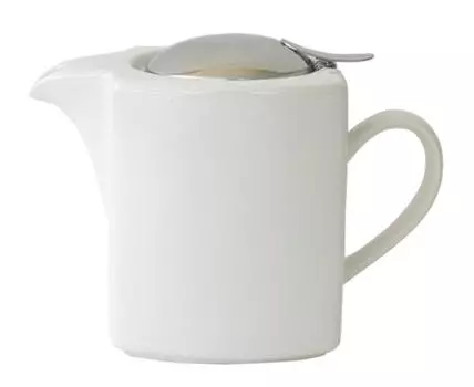 Zero Japan BBN-11 ZEROJAPAN травяной чайник, квадратный, 24,3 жидких унций (670 куб.см), белый