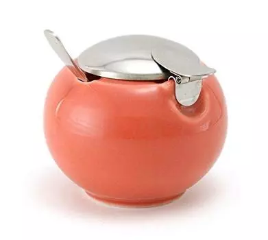 ZERO JAPAN BKK-04 CA Carrot Round Container S with Condiment Spoon