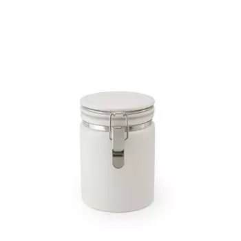 ZERO JAPAN Tea Canister 100 White WH TEA-100 80h115mm