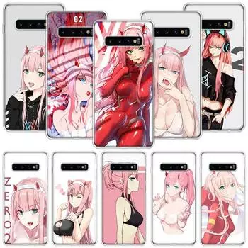 Чехол для телефона Zero Two Darling In The Franxx 002 для Samsung Galaxy S20 FE S10 Plus S21 S22 Ultra S10E S9 S8 S7 Edge J4 + Fundas Samsung S20 FE