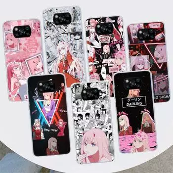 Zero Two Darling In The FranXX Phone Case For Xiaomi Mi 11 Lite 11i 12X 12 9 8 11T 10T 9T Pro 10 5X 6X Ultra 5G Cover Coque Capa Xiaomi Mi 11 Lite