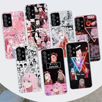 Zero Two Darling In The FranXX Phone Case For Samsung Galaxy A51 A71 A50 A70 A40 A30 A20E A10 A41 A31 A21S A11 A01 A6 A8 + A7 A9 Samsung A51 4G