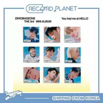 ZEROBASEONE - 3-й МИНИ-АЛЬБОМ [Я был у тебя в HELLO] (Дигипак вер.) KIM JIWOONG