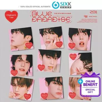 ZEROBASEONE 5-й мини-альбом [BLUE PARADISE] Digipack Ver. (Онлайн-преимущество) [NO POB] RANDOM