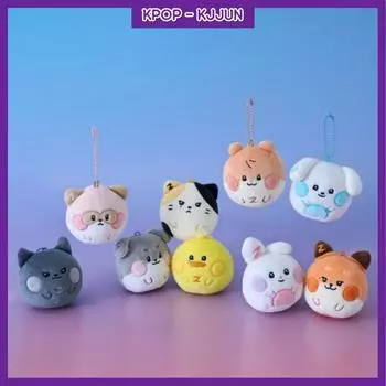 ZEROBASEONE Пушистый брелок для лица