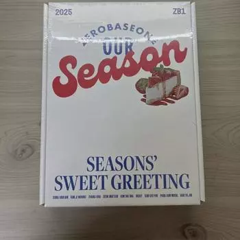 Zerobaseone Unopened 2025 Season s Greetings Sell